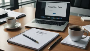 lettre de modification du temps de travail