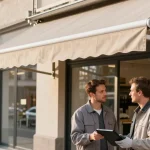 store banne pour commerce