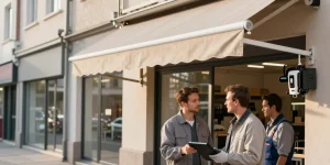 store banne pour commerce