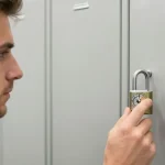 serrure pour vestiaire